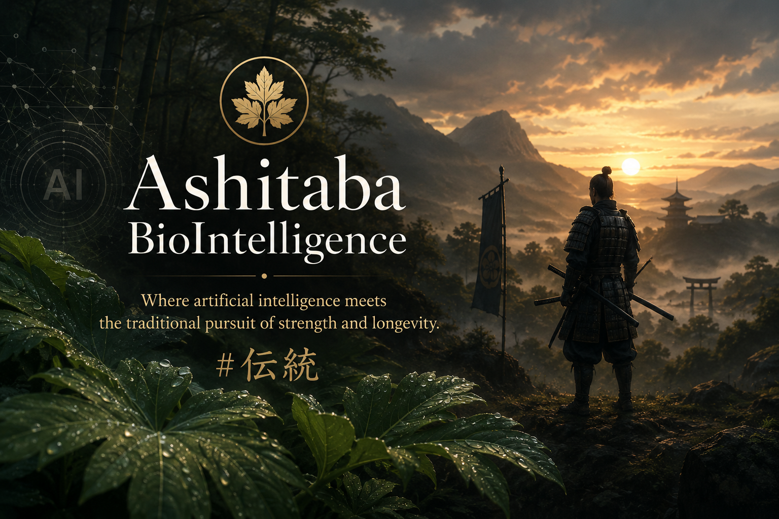 Ashitaba BioIntelligence — Where artificial intelligence meets the traditional pursuit of strength and longevity.
